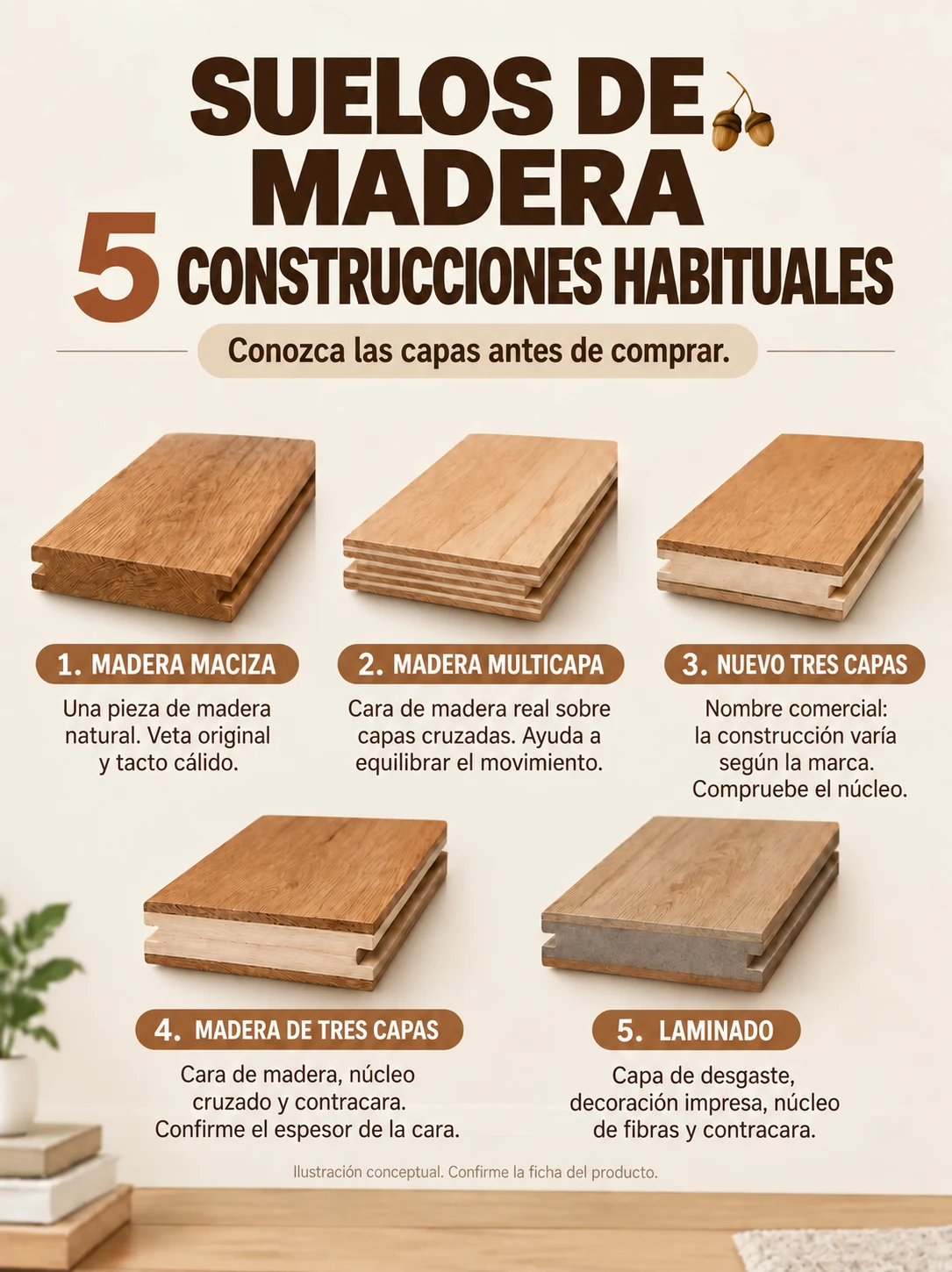 Cómo elegir el suelo de madera para su hogar