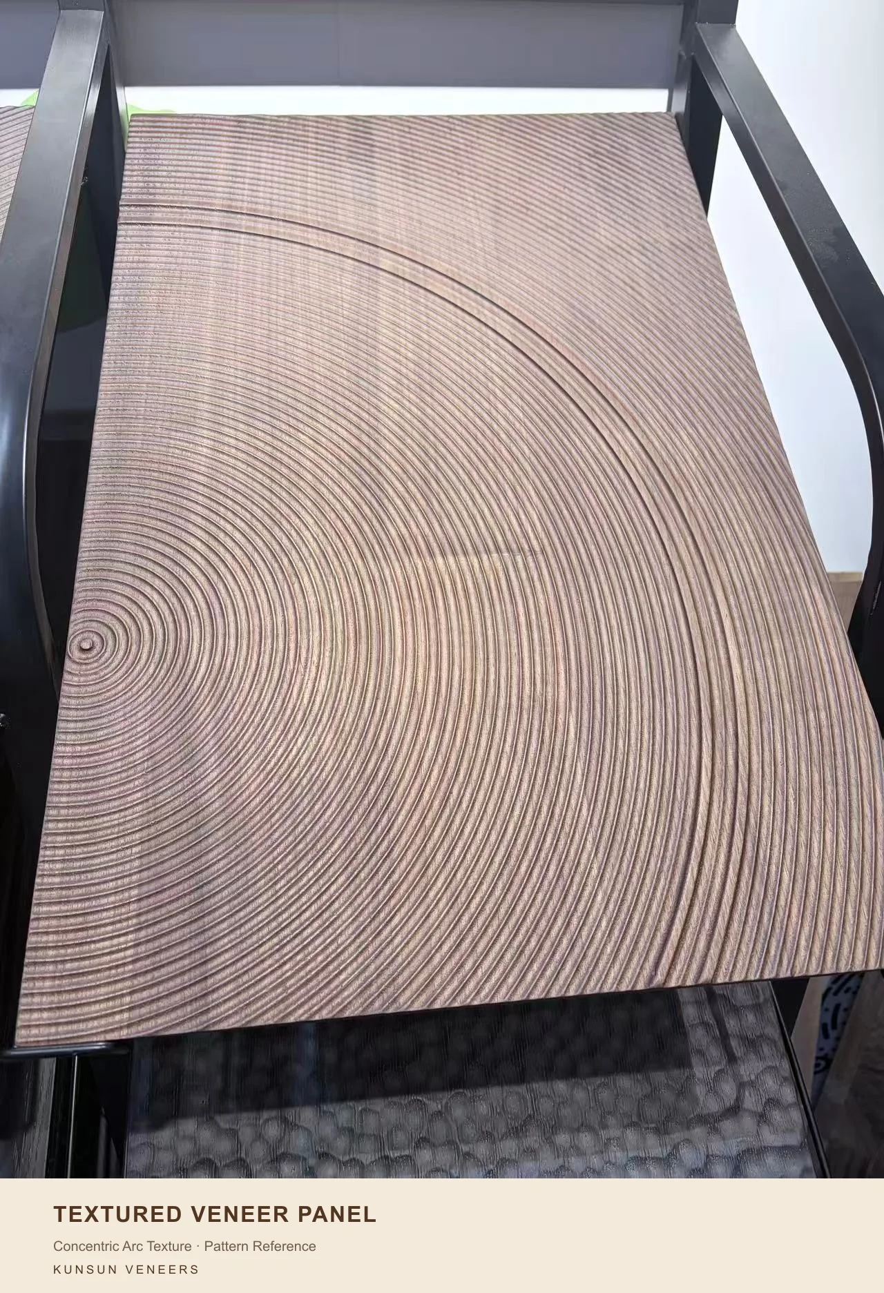 肌理板款式参考,展示Concentric Arc Texture。